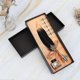 thumbnail image 2 of Retro Stainless Steel Nibs Dip Writing Feather Pen Student Gift with Packing Box(Black), 2 of 3