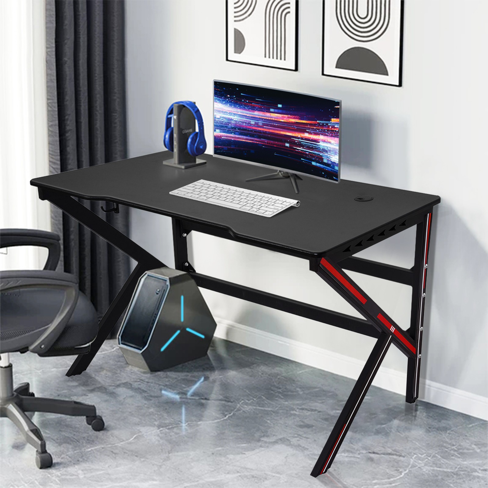 Buy Gaming Desktop Pc Gaming Desktop 120Cm Length Large Dual Monitor