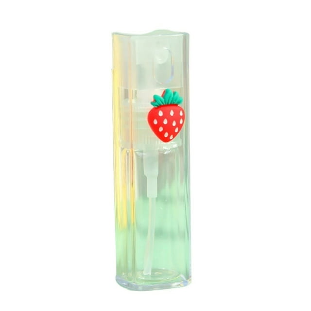 WANGQI 10ml Mini Portable Spray Bottle Cute Cartoon Refillable Hand Sanitizer Alcohol Bottles Small Travel Sub-bottling Cosmetics Press