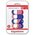 thumbnail image 6 of Gigastone V10 32GB 4-Pack USB2.0 Flash Drive, American Patriot Style, Capless Retractable Design Pen Drive, 6 of 6