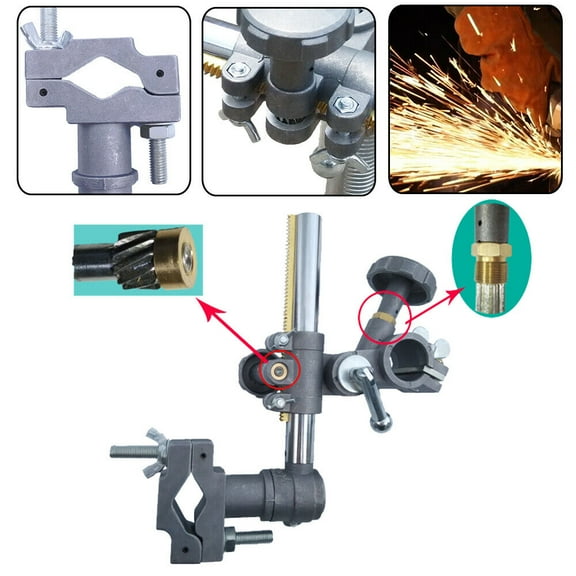 Fichiouy Mini Welding Torch Holder Support Mig Gun Holder Clamp Mountings Durable Tool
