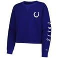thumbnail image 2 of Women's New Era  Royal Indianapolis Colts Sport Night Thermal Long Sleeve Cropped-T-Shirt, 2 of 3