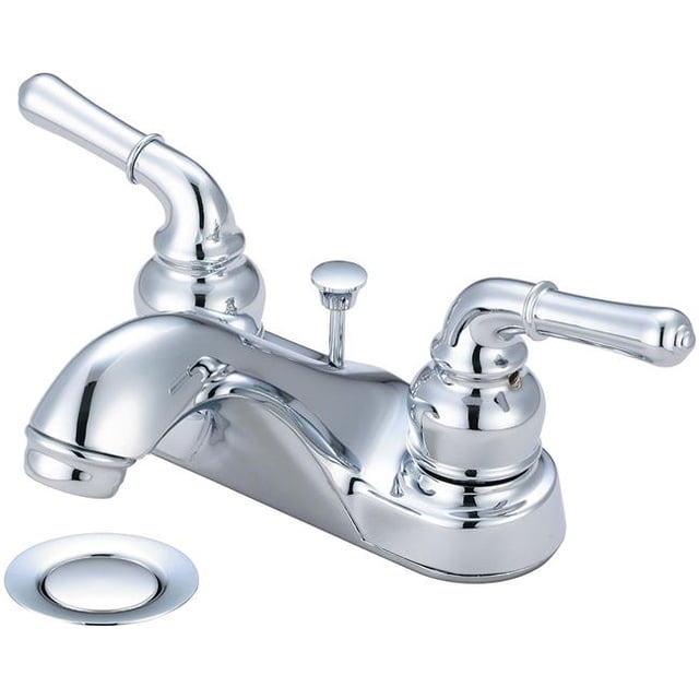 Accent L-7242-BN Two Handle Lavatory Faucet - Brushed Nickel