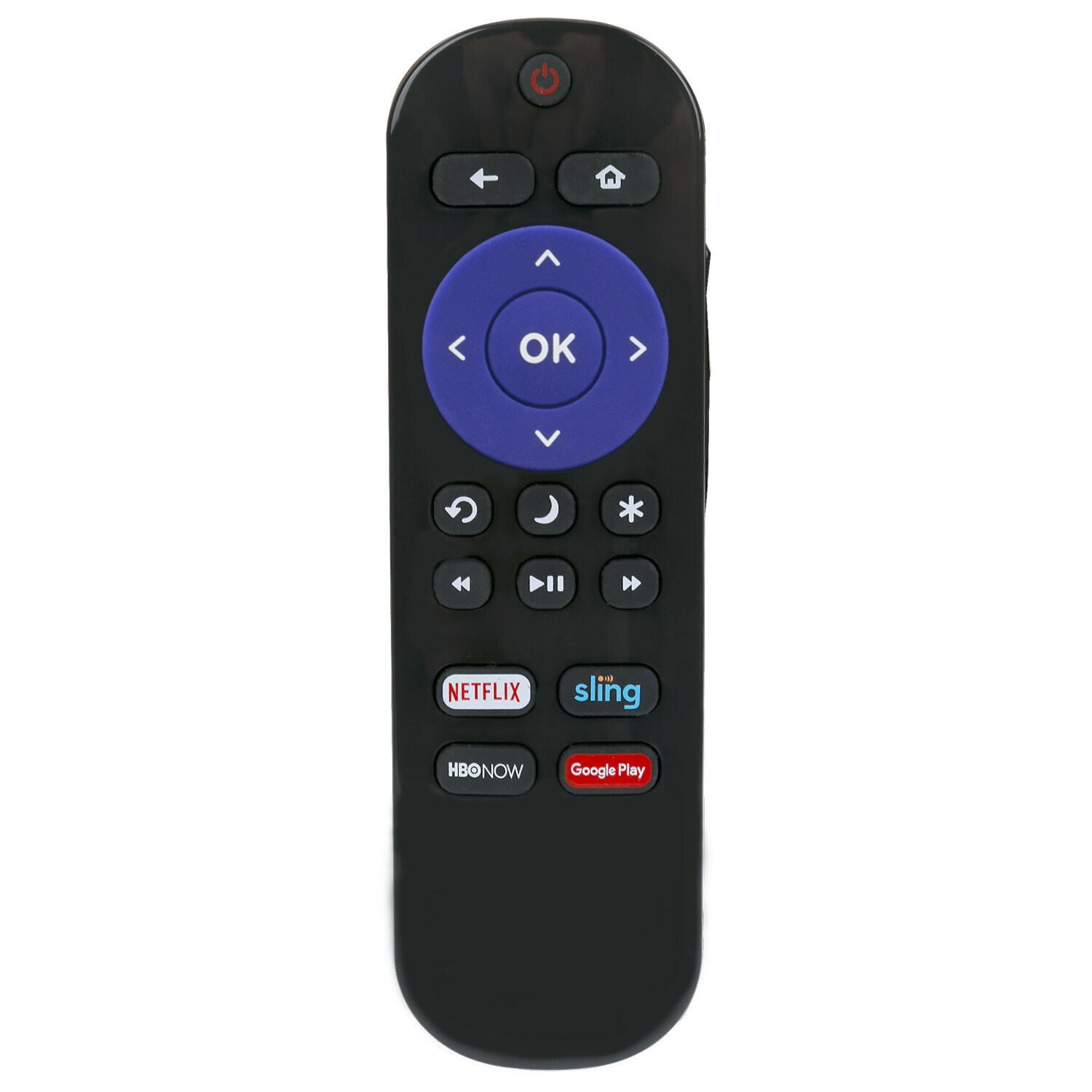 Easy Replacement Remote Control fit for Insignia NS-43DR710NA17 NS-48DR510NA17 NS-32DR310CA17 NS-39DR510CA17 Roku LED LCD HDTV TV