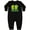 AB-Black, variant on Inktastic 1st Birthday Prince Frog Baby Fleece Romper