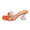 Summer Sandals # Orange, variant on Xdegoge Womens Clear Heels Sandals Plus Size Open Toe Summer Beach Shoes Transparent Strap Dressy Slippers Strolling Walking Ladies Party Slides