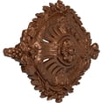 thumbnail image 3 of 35 7/8"W x 22 1/2"H x 4 3/8"P Antonio Ceiling Medallion, Hand-Painted Polished Copper, 3 of 6