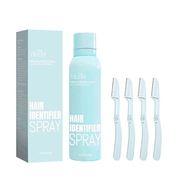2024 New Hair Removal Spray, Hair Identifier Spray For Facial Shaving, Facial Hair Identifier Spray For Dermaplaning