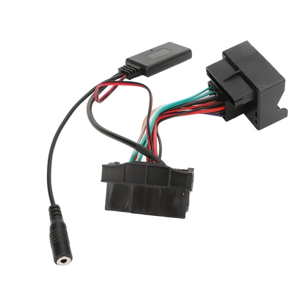 Adaptador de cable de audio Bluetooth, adaptador de audio auxiliar inalámbrico Bluetooth 5.0, adaptador de cable de audio, materiales ecológicos