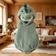 thumbnail image 1 of Boy Girl Dinosaur Cute Sleeveless Romper With Hat Newborn Infant Clothes, 1 of 5