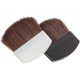 thumbnail image 2 of 2Pcs Portable Professional Makeup Brush Powder Blush Brush Foundation Beauty Tools White Black for Each 1Pc, 2 of 4