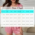 thumbnail image 3 of cfhntfmh Womens Short Sleeve Pajamas Set Casual Sleepwear Soft Pj Sets Crewneck Top and Shorts 2 Piece Loungewear for Summer, 3 of 6