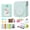Green, variant on 7-in-1 Instant Camera Accessories Set for Fujifilm Instax Mini 12, PU Camera Bag Photo Album Frames Stickers Selfie Mirror (White)