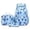 Daisy B/Blue, variant on AoDai Daisy student schoolbag set, including lunch bag, easy to clean and wipe, large capacity backpack, suitable for teenagers