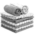 thumbnail image 4 of Paños de cocina Bumble Towels 30 cm pack de 6 gris, 4 of 7