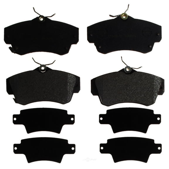 Disc Brake Pad Set Fits select: 2001-2010 CHRYSLER PT CRUISER, 2003-2005 DODGE NEON SRT-4