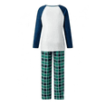 thumbnail image 5 of Stralyhd Family Christmas Pajamas Matching Sets Funny Xmas Tree Print Long Sleeve T-Shirt with Plaid Pants Matching Outfits for Holiday, 5 of 7