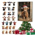 thumbnail image 7 of Hristmas Cow Advent Calendar 2025 24 Days Of Christmas Advent Calendar Hanging Ornament, 7 of 7