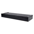 thumbnail image 2 of Four Seasons Courtyard 18 Inch Modern Floating Shelf Holds 15 lbs, 2 Pack, Black, 2 of 9