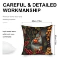 thumbnail image 2 of Fruit Pine Tree Linen toss pillowcase Decoration pillowcase Gift preferred 18x18" Cushion cover 1 set Sofa pillowcase Sofa bedroom living room car, 2 of 5