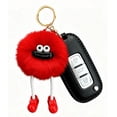 thumbnail image 2 of GliJian Red Keychain Soft Plush Doll, Unique Valentine Keychains for Class, 3.9" Plush Keychain Schoolbag Handbag Pendants Red, 2 of 10