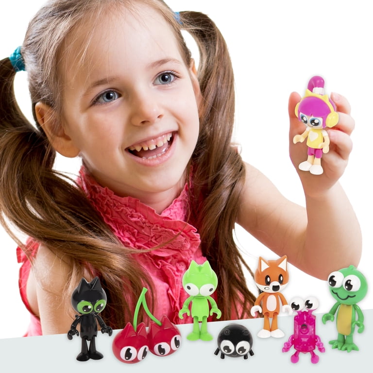 Genevieve's Playhouse Figure 8-pack,YouTube Learning Channel