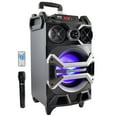 thumbnail image 1 of Pyle PA Loudspeaker Portable Bluetooth Karaoke System w/ Wireless Mic PWMA325BT, 1 of 6