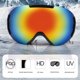 thumbnail image 4 of Teissuly Winter Ski Goggles Double Layer Adult Men And Women Large Spherical Ski Glasses Equipment Snow Goggles Can Be Stuck Myopia Teissuly WER202401221048, 4 of 9