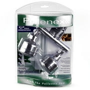 Pollenex Chrome Wall Mount Twin Showerheads