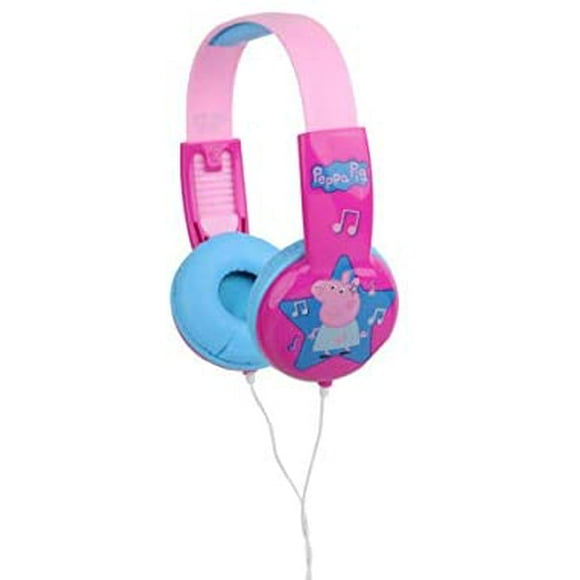 Peppa Pig Écouteurs pour Enfants HP2-03708 Écouteurs pour Enfants, Limiteur de Volume pour les Oreilles en Développement, 3,5 Mm