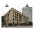 thumbnail image 2 of Print: Exterior, Joseph P. Kinnerary U.S. Courthouse, Columbus, Ohio, 2009, 2 of 4