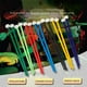 thumbnail image 3 of 1 par de baquetas de timbales multicolores Advancent palillos de tambor de cabeza de fieltro negro, 3 of 6