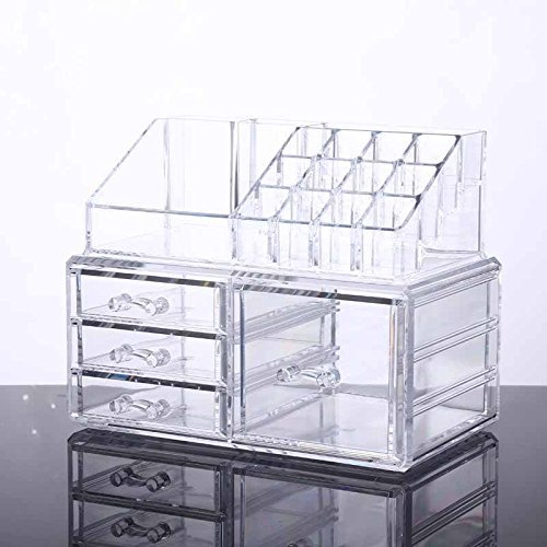 Unique Home Makeup Cosmetic Organizer Conceals Lipstick, Eyeshadow