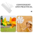 thumbnail image 3 of Miangastore 20 Set Windmill Pole Plastic Windmill Rods Wind Pole Wind Making Rod Windmill Attachment Diy Windmill Sticks Flower Kit Diy Pinwheel Plastic Rods Craft Supplies, 3 of 9