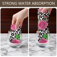 thumbnail image 6 of 2 Pcs Pioneer Flower Floral Print Pattern Kitchen Towels, Funny Microfiber Dish Towel Set, 18" X 26" Tea Towels, 6 of 6