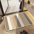 thumbnail image 5 of Bathroom Mat, Non Slip Bath Rug, Waterproof Shower Floor Mat, Super Absorbent Diatom Mud Backing, Washable, Multi-Purpose, 40cmx60cm, 5 of 7