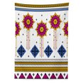 thumbnail image 3 of Ambesonne Tribal Tablecloth Rectangular Table Cover, Mayan Folkloric Cultural, 52"x70", Blue Pale Coffee Fuchsia, 3 of 4