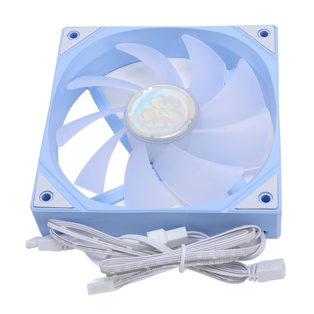 Ventilador De Refrigeración Para Computadora, Ventilador Con Caja PWM ARGB Fácil De Instalar De 800 A 1800 RPM 120 Mm Para Computadora