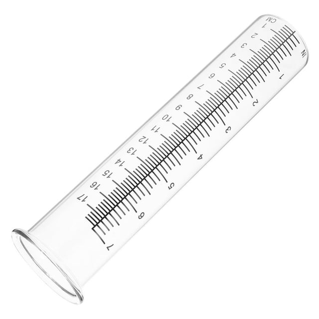 LEEYNEER Gauge Measure for Garden Regal Measuring Cup Rainfall Number High Borosilicate