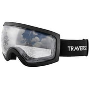Traverse Varia Ski, Snowboard, and Snowmobile Goggles, Obsidian with Phoenix Lens