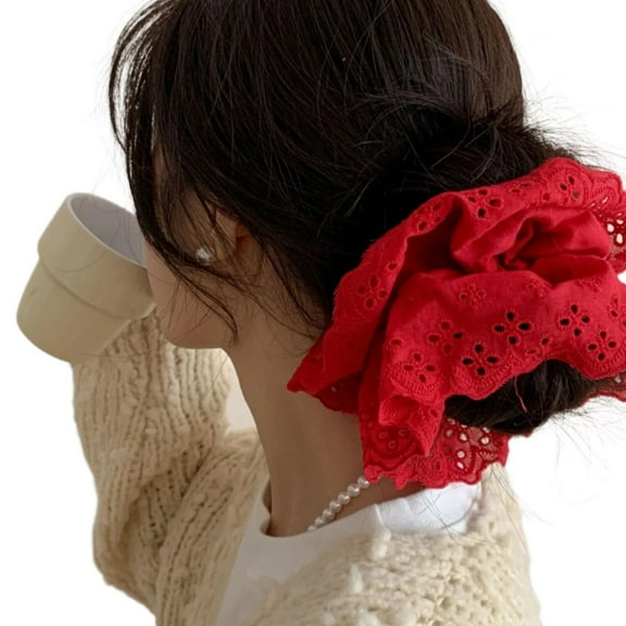 SIEYIO Fashionable Elastic Hair Scrunchies for Women Perfect for Various Hairstyles
