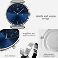 thumbnail image 3 of LAVAREDO Mens Watch Minimalist Waterproof Quartz Watches for Men Business Dress Casual Watch with Stainless Steel Mesh Band Gift for Man, 3 of 8