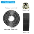thumbnail image 2 of Uxcell Bike Handlebar Tape EVA Carbon Handle Grip Wraps Bicycle Bar Tape with Black End Plugs Black 2 Pack, 2 of 6