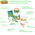 thumbnail image 3 of Nature Bound Bug Catcher with Habitat Bucket and 7 Piece Nature Exploration Set - Includes Critter Box, Activity Booklet, Net, Magnifier, Tweezers, Jar, Petri Dish, and More, 3 of 7