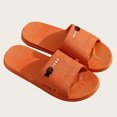 thumbnail image 6 of Womens Orange Cute Fish Slide Sandals Non Slip PVC Pool Beach Slippers Lightweight Summer Comfortable Open Toe Outdoor Bathroom Shoes,Size 7.5-8.5, 6 of 6