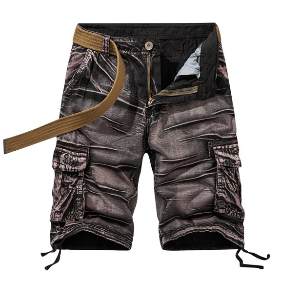 Men's Casual Shorts Shorts for Men Beach Graphic for Men Fuzzy Sports Shots Man Clothes Weightlifting Mens Training with Pockets Mens Lightweight Running Men's Athletic Gasp Coffee 34