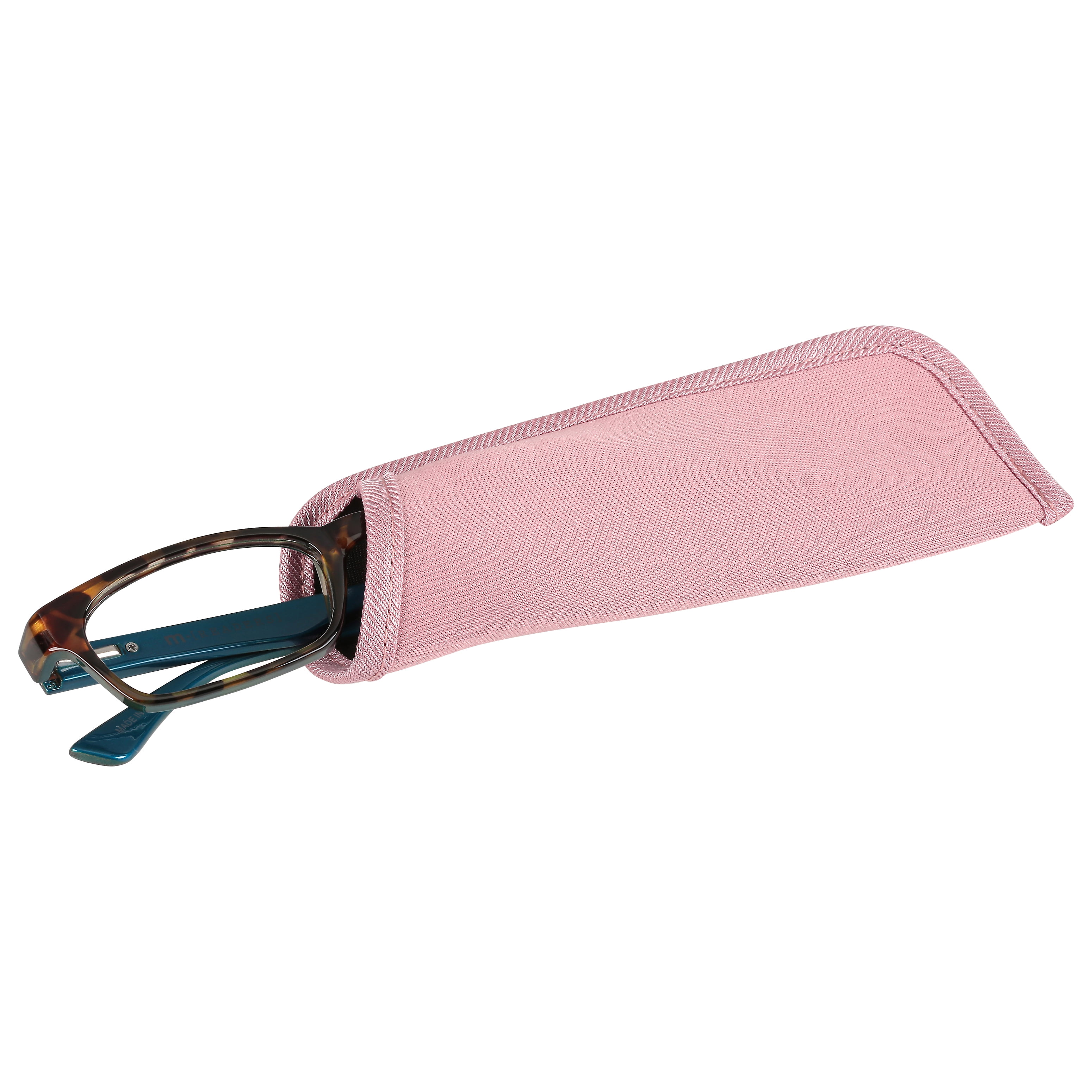 (2 pack) M+ Womens Rectangular Plastic Reading Glasses 1.25 Colleen in Tortoise with Teal Inner Color