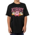 thumbnail image 5 of Kirby T-Shirt Boys' Kirby and Waddle Dee Character Design Kids Short Sleeve Tee, 5 of 5