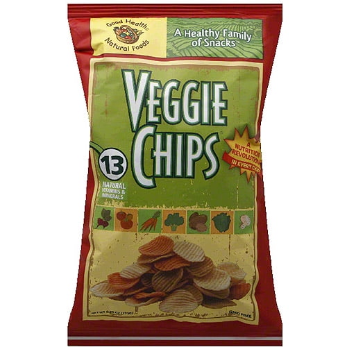 Good Health Natural Foods Veggie Chips, 6.75 oz, (Pack of 10) by