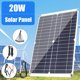 thumbnail image 5 of Tablero De Energía Solar, Tablero De Carga Solar, Enseñanza De Silicio Monocristalino De 20W/30W 18V Para Acampar En Casa Al Aire Libre, 5 of 7